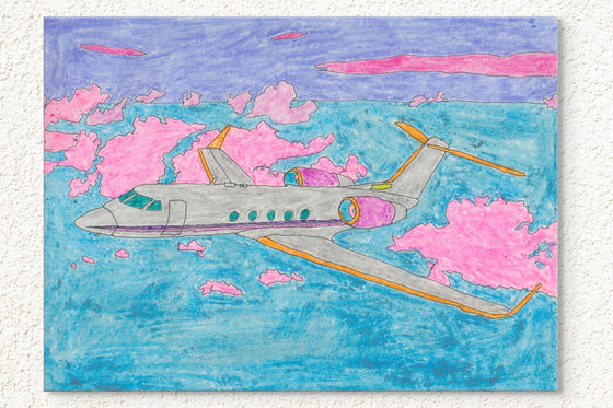 Decorative Canvas Print: My Jet #1