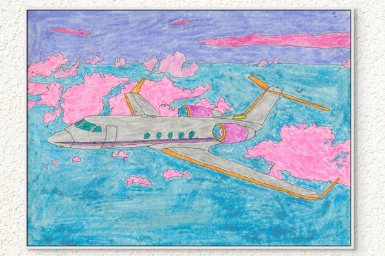 Decorative Canvas Print: My Jet #1