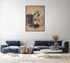 Yawning Warthog' Canvas - Artistic Home Decor