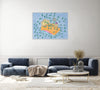 Canvas Print: 'Money While I Sleep' - Artistic Representation