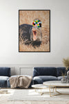 Canvas Print: “Yawning Warthog"